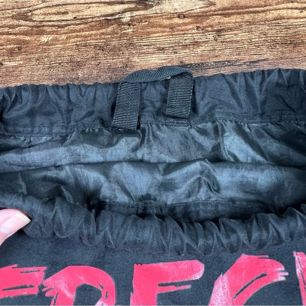 Jordan Drawstring Bag Back Pack Cloth Exterior Lined Interior Lightweight